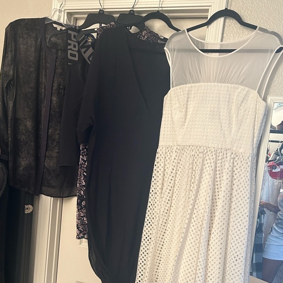 @fashionlink1011 bundleElegant White Sleeveless Dress - Picture 1 of 1